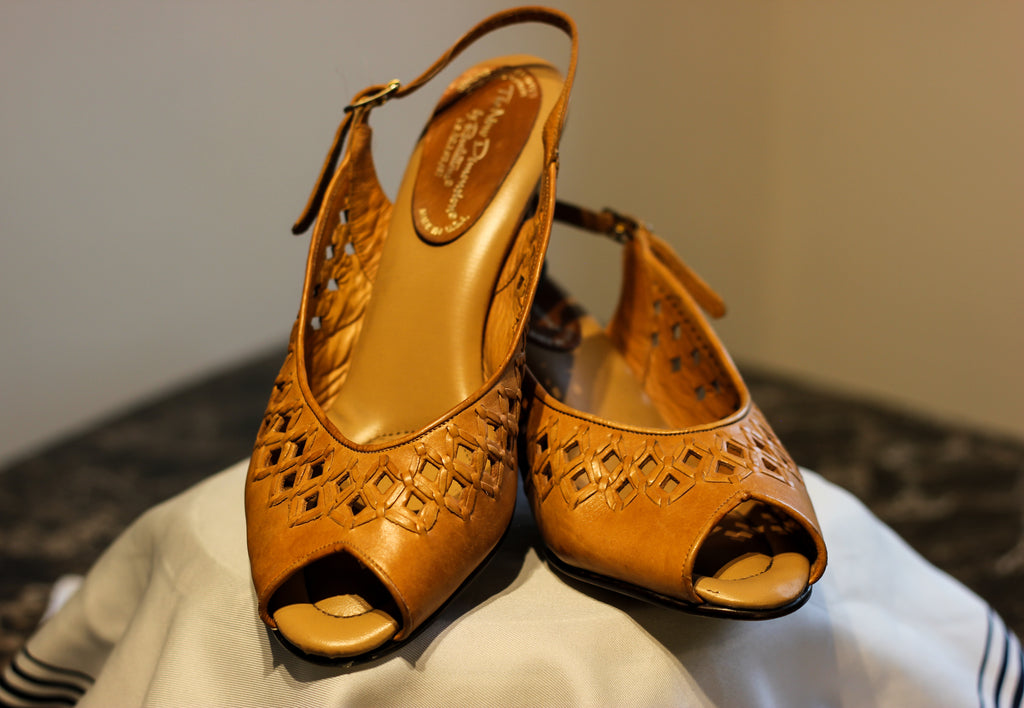 Late 1960's "The New Dimension" by Revelations Leather Heels