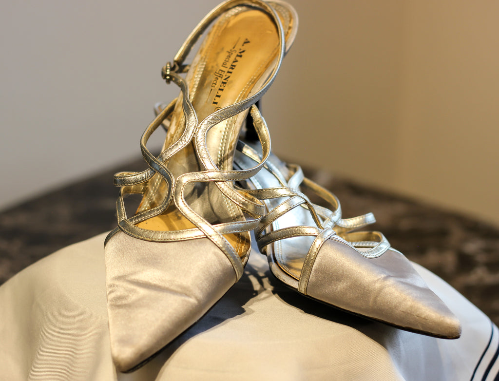 Y2K A. Marinelli "Special Effects" Slingback Heels