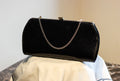 1950's Black Patent Leather Evening Bag