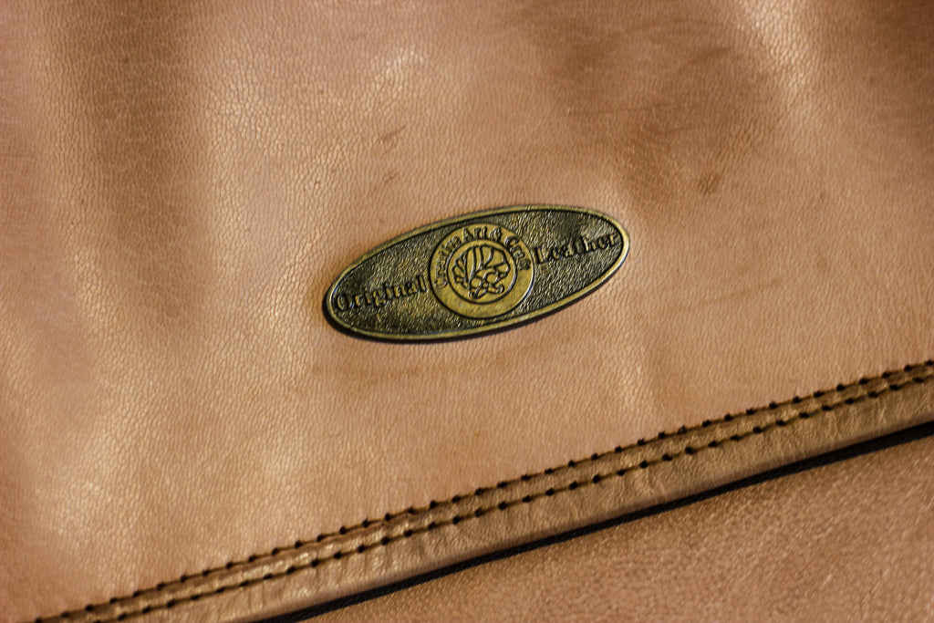 Handcrafted Vintage-Inspired Leather Messenger Bag