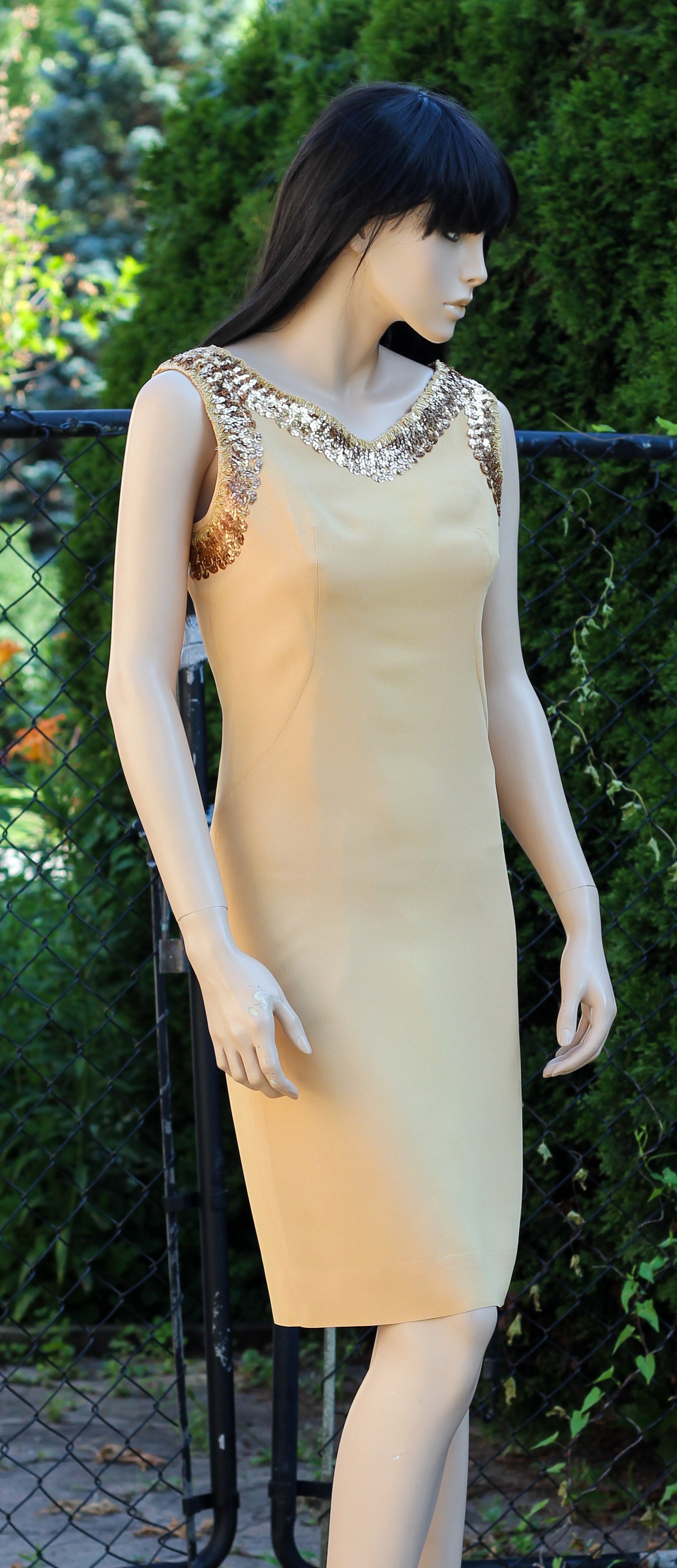 1960's "A Lawrence Dress Original" Cocktail Wiggle Dress