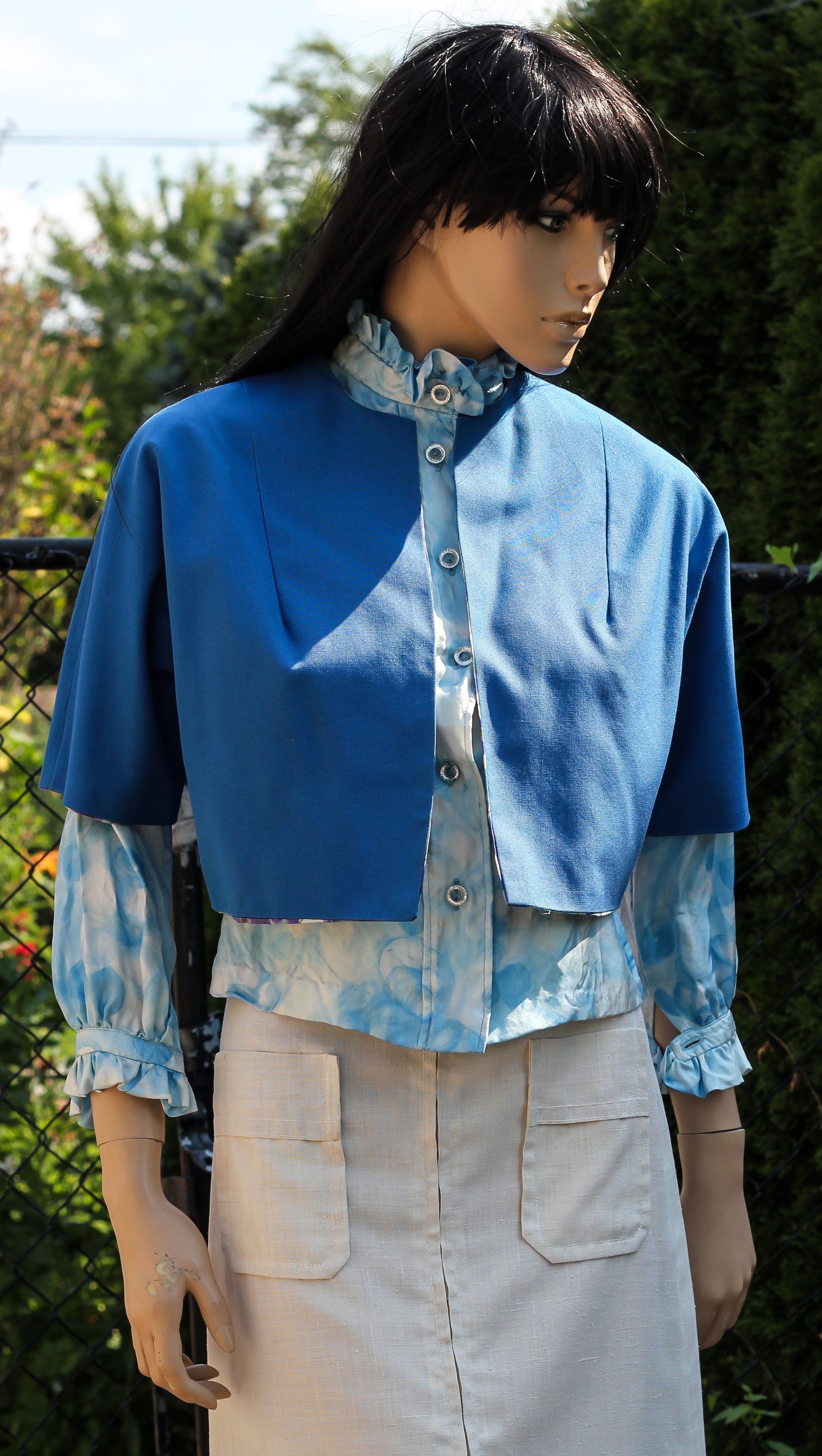 1950's Blue Bolero