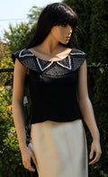 1980's Does 1950's Evening Top