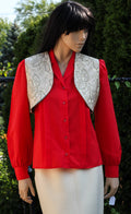 1960's Jeweled Brocade Bolero