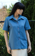 1970's Short Sleeved Blouse