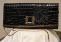 1980's Faux Crocodile Embossed Purse