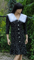 1980's "Perspective" Button Down Dress