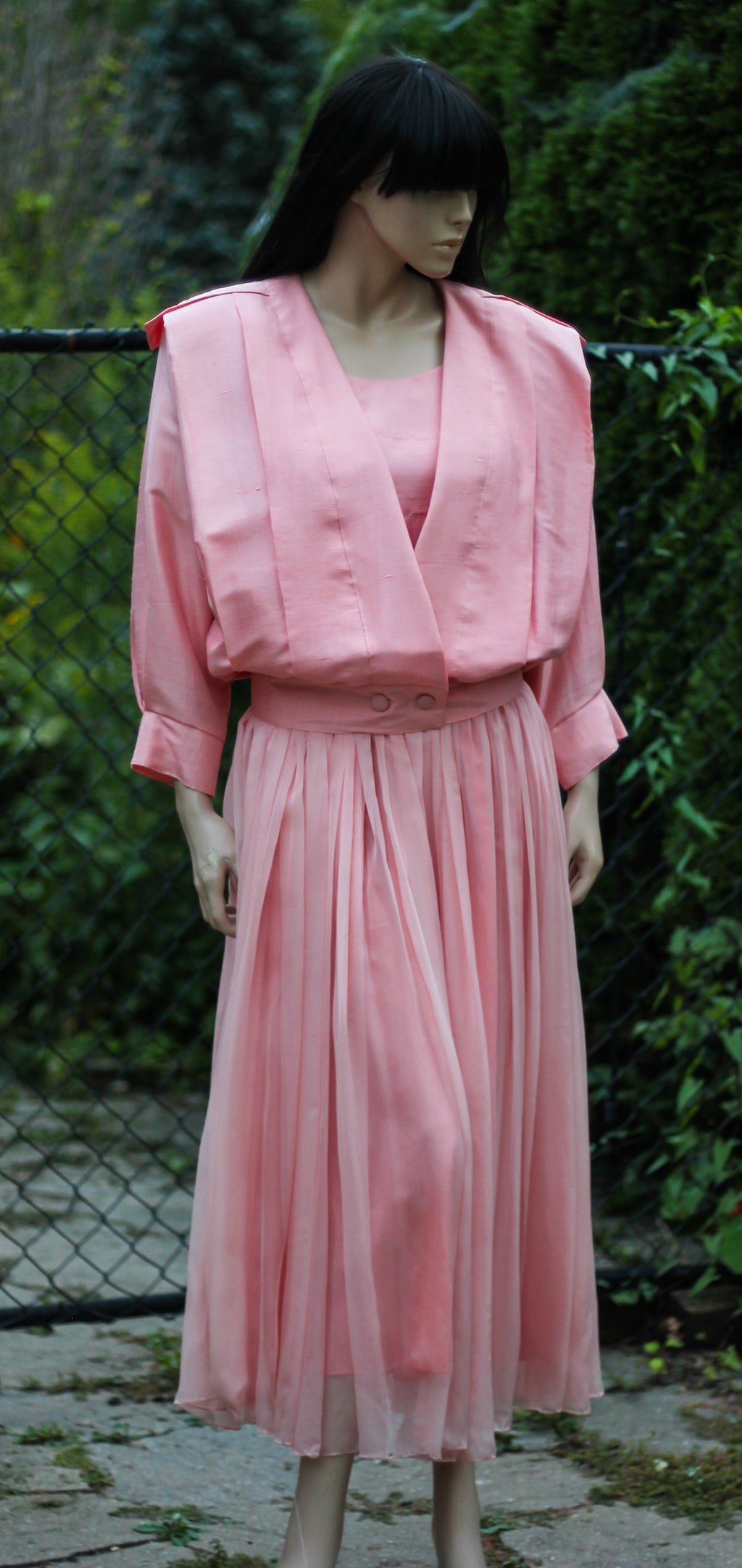 1980's Two-Piece Dress & Jacket