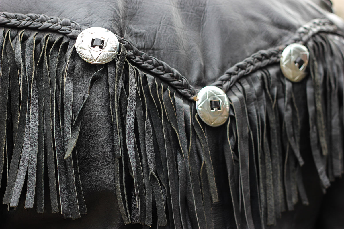 1980's "A-1 Genuine Leather" Motorcycle Jacket