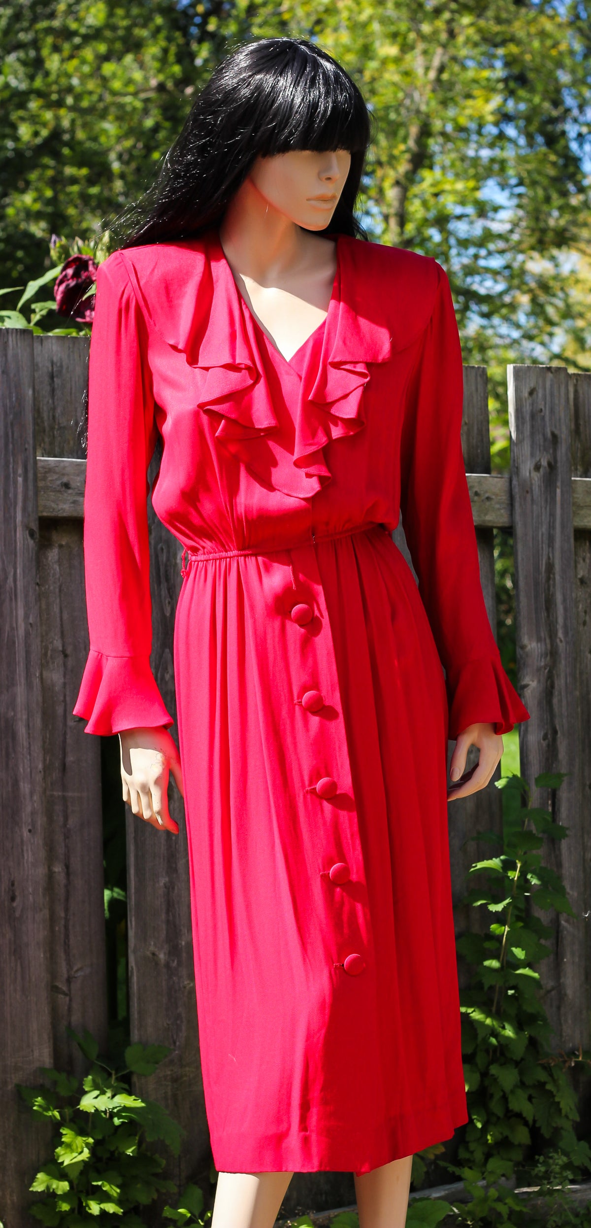 1980's "Leslie Faye" Dress