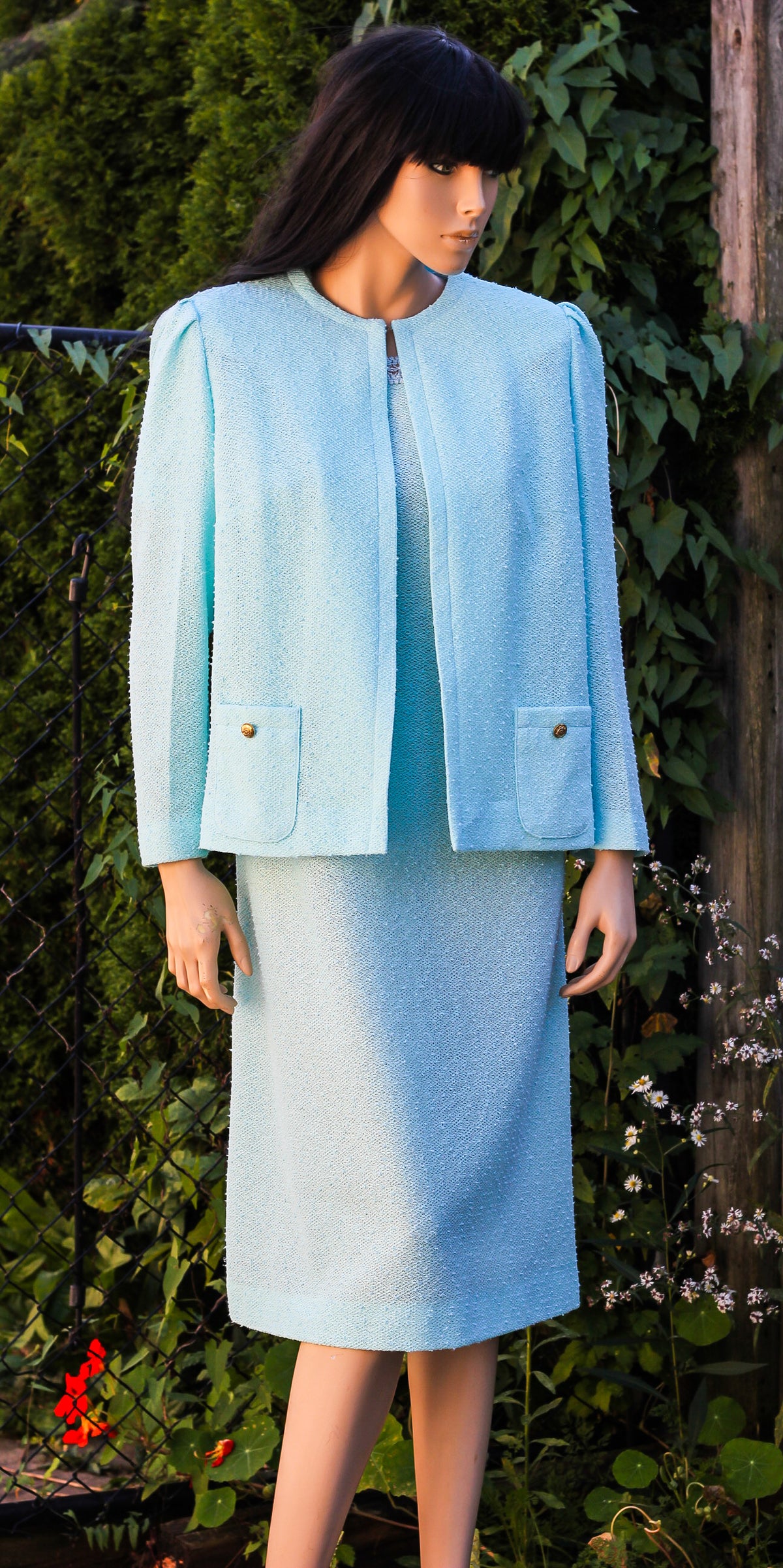 1960's "Leslie Pomer" Jackie-O Style Ensemble