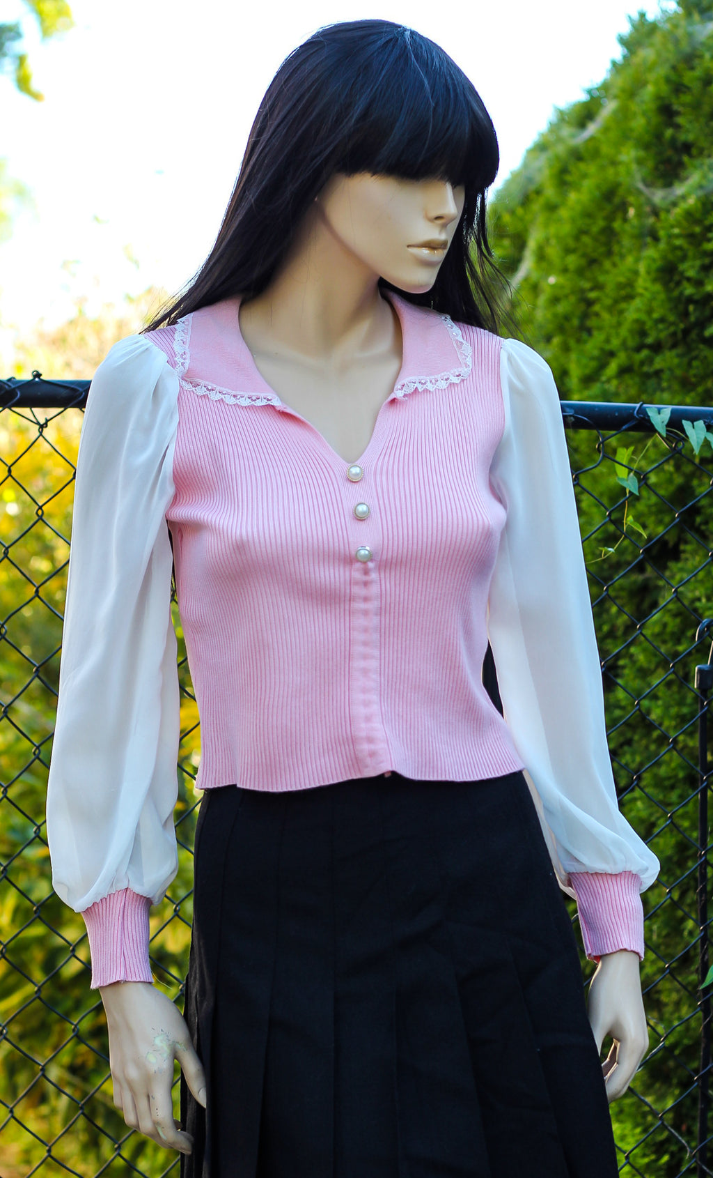 Modern Fairycore Knit Top