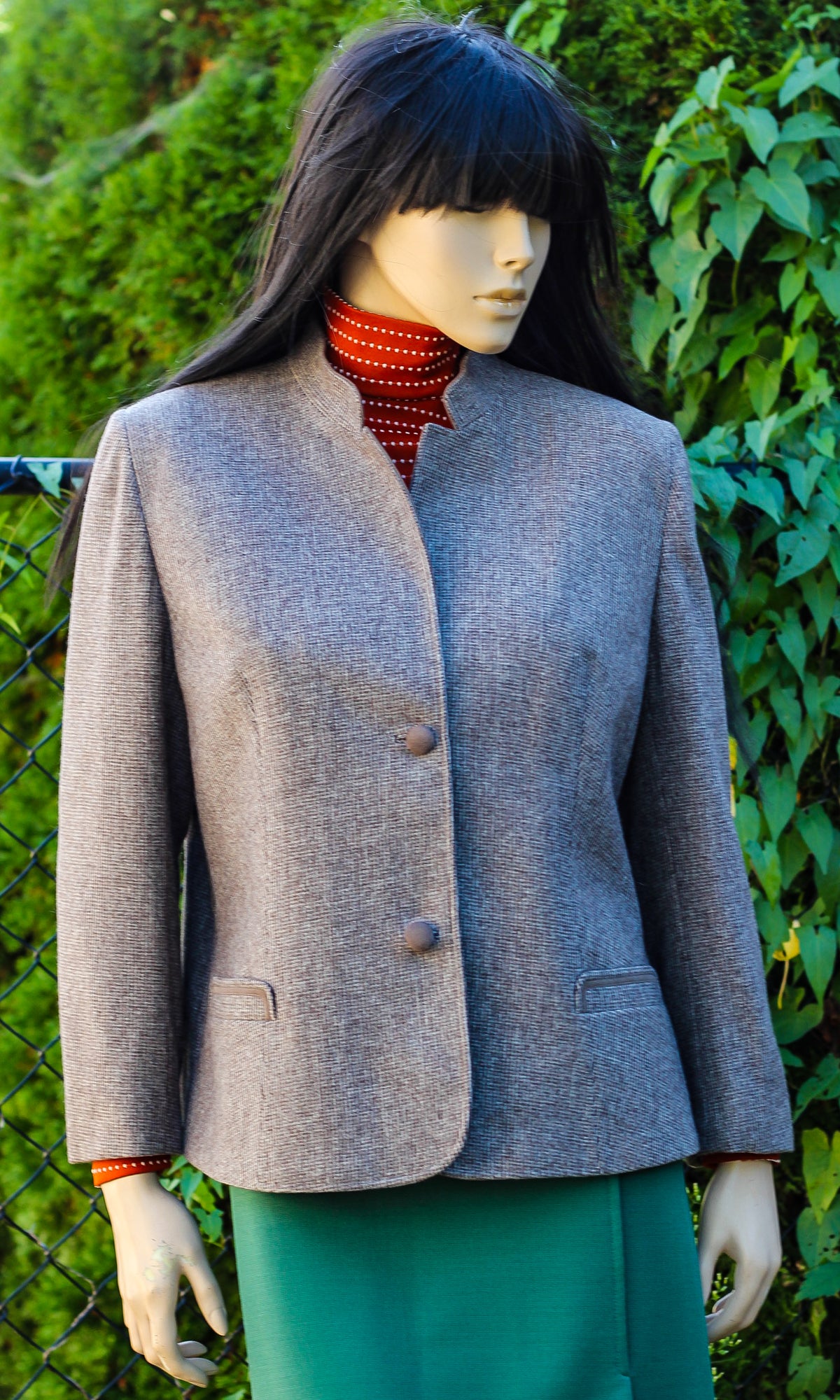 1990's "Sanders & Gold" Pure Virgin Wool Blazer