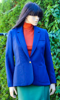 1990's Simple Blue Blazer