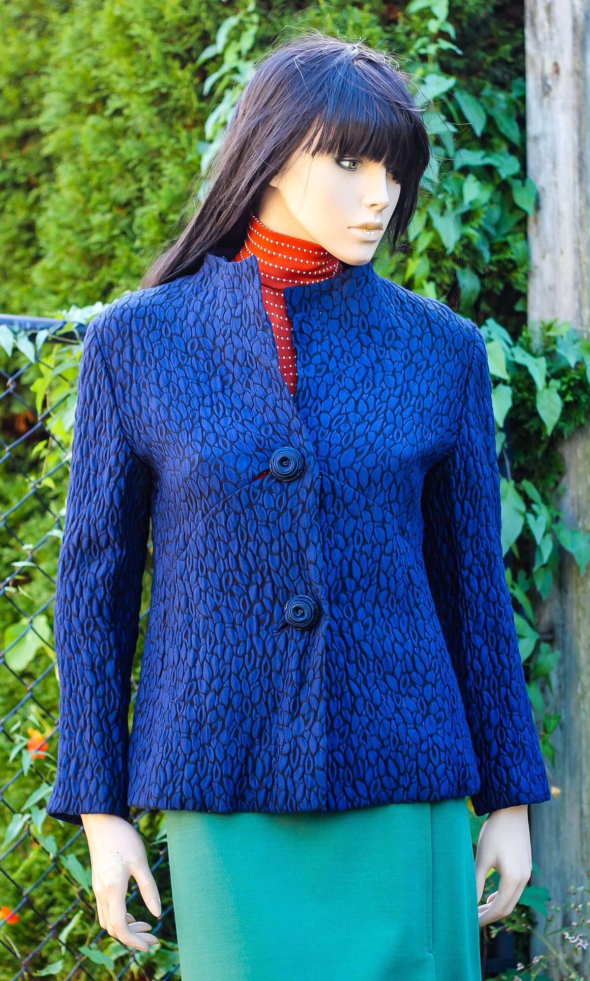 1990's Crinkle-Quilt Jacket
