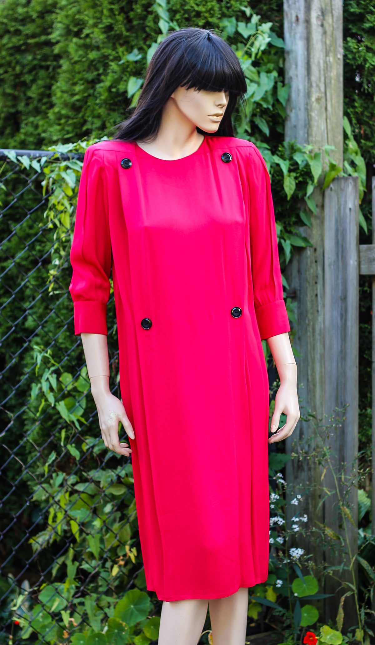 1980's "Chetta B by Peter Noviello & Sherrie Bloom" Power Dress