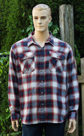 "Wrangler" Red Plaid Shirt