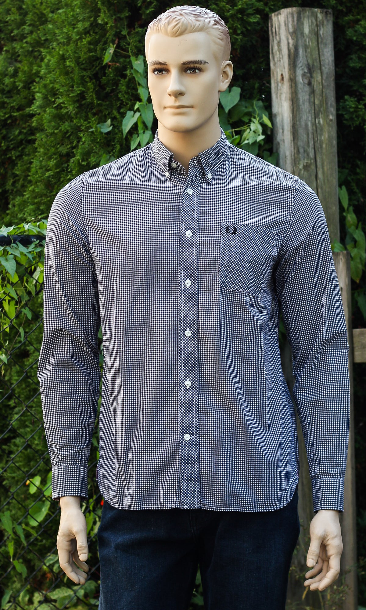 "Fred Perry" Gingham Dress Shirt