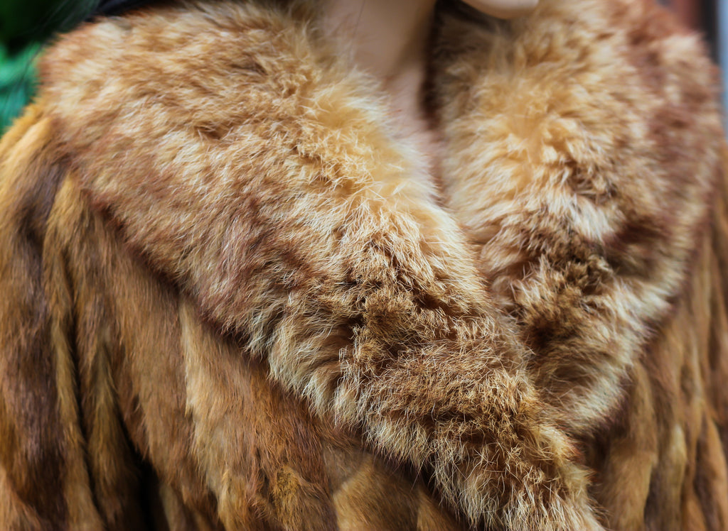 1970's Fox Fur Coat