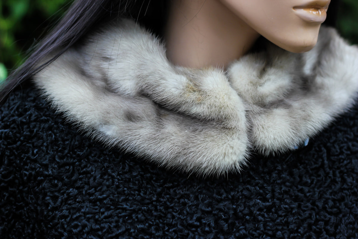 1950's Persian Lamb Car Coat