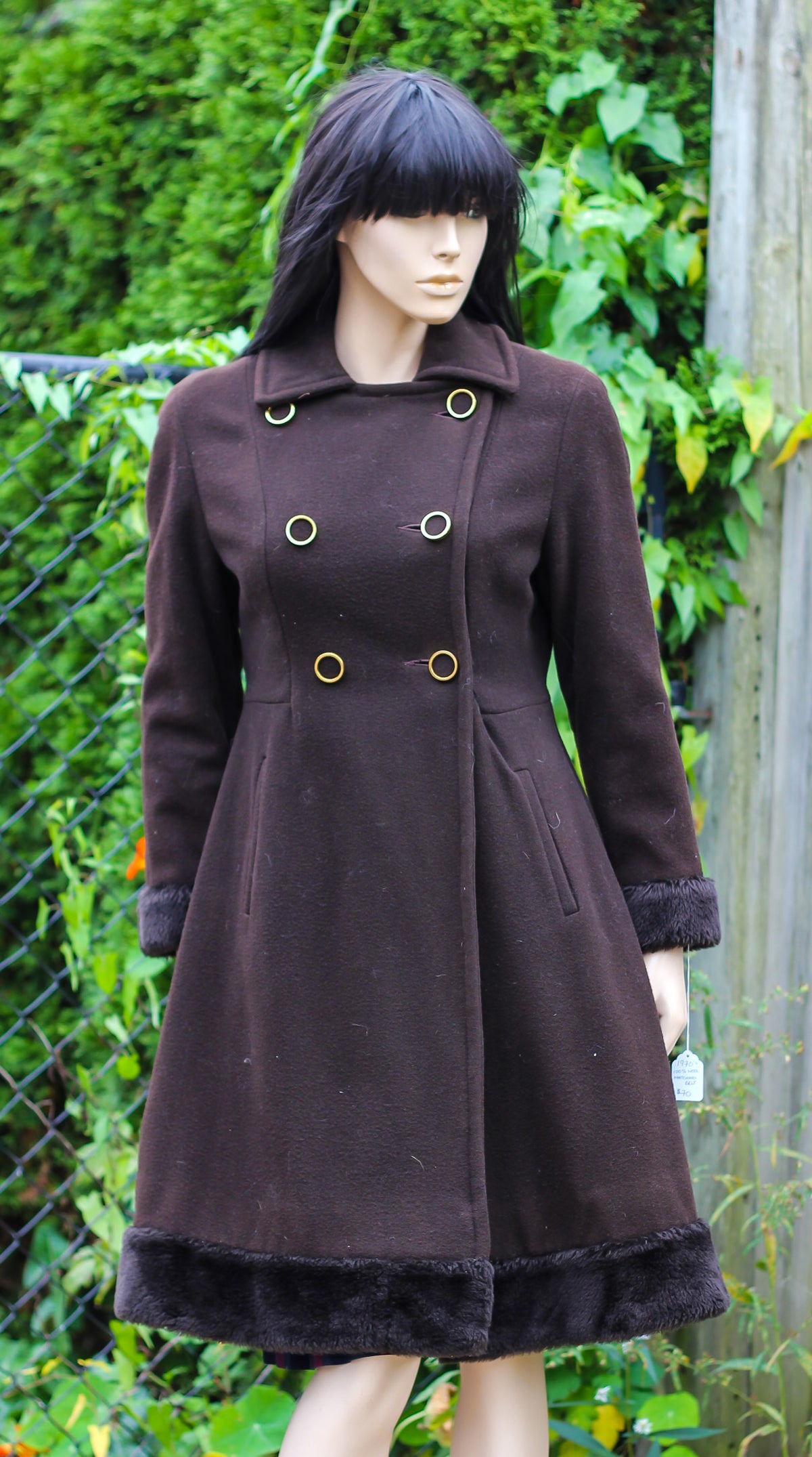 1970's "Niccollini" Wool Coat