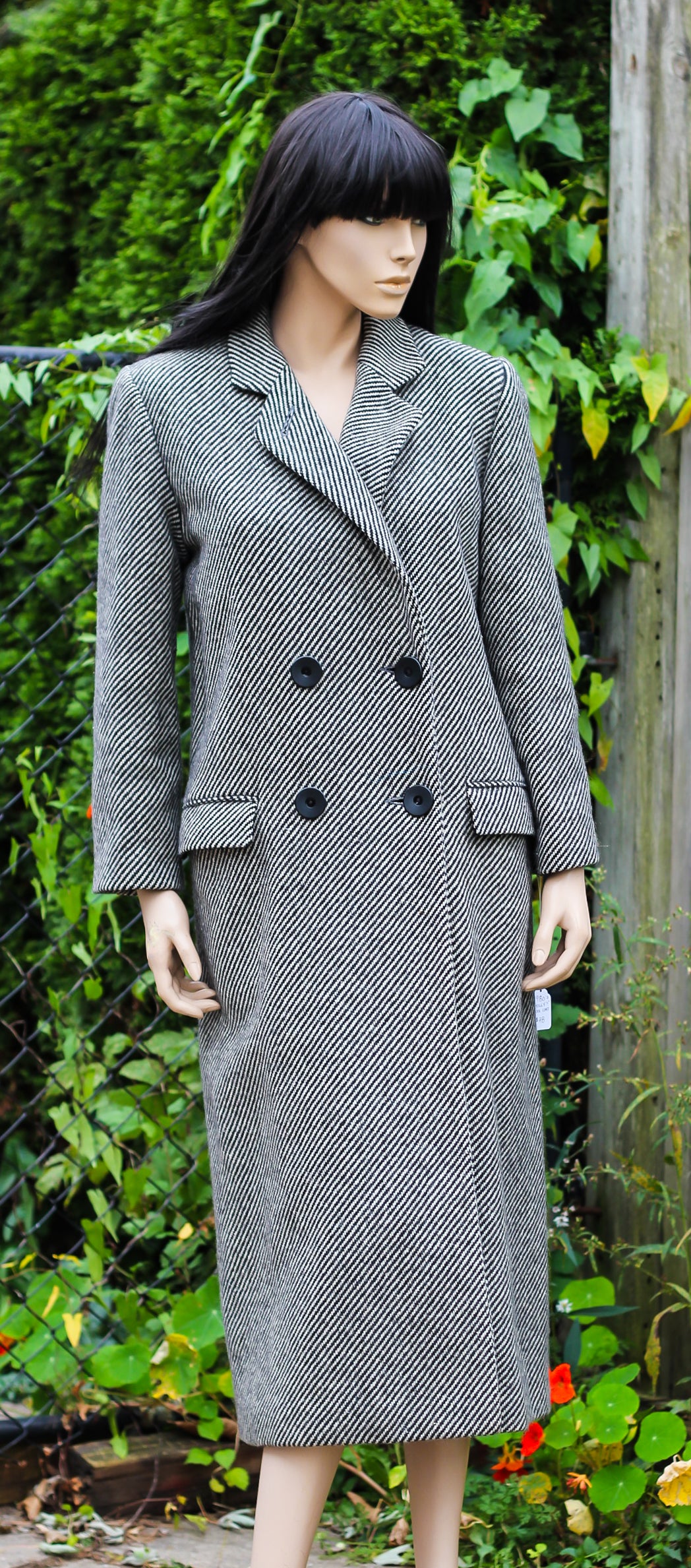 1980's "Holly's" Herringbone Coat