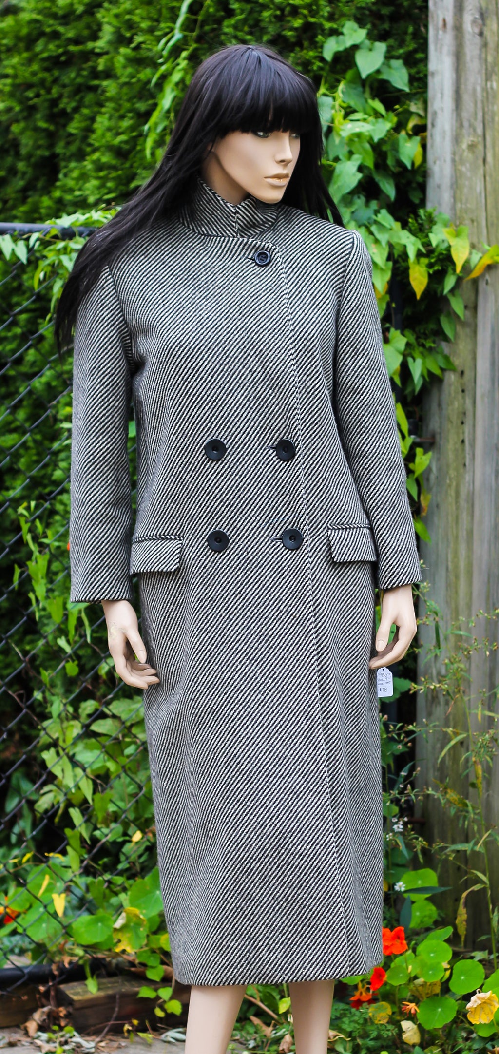 1980's "Holly's" Herringbone Coat