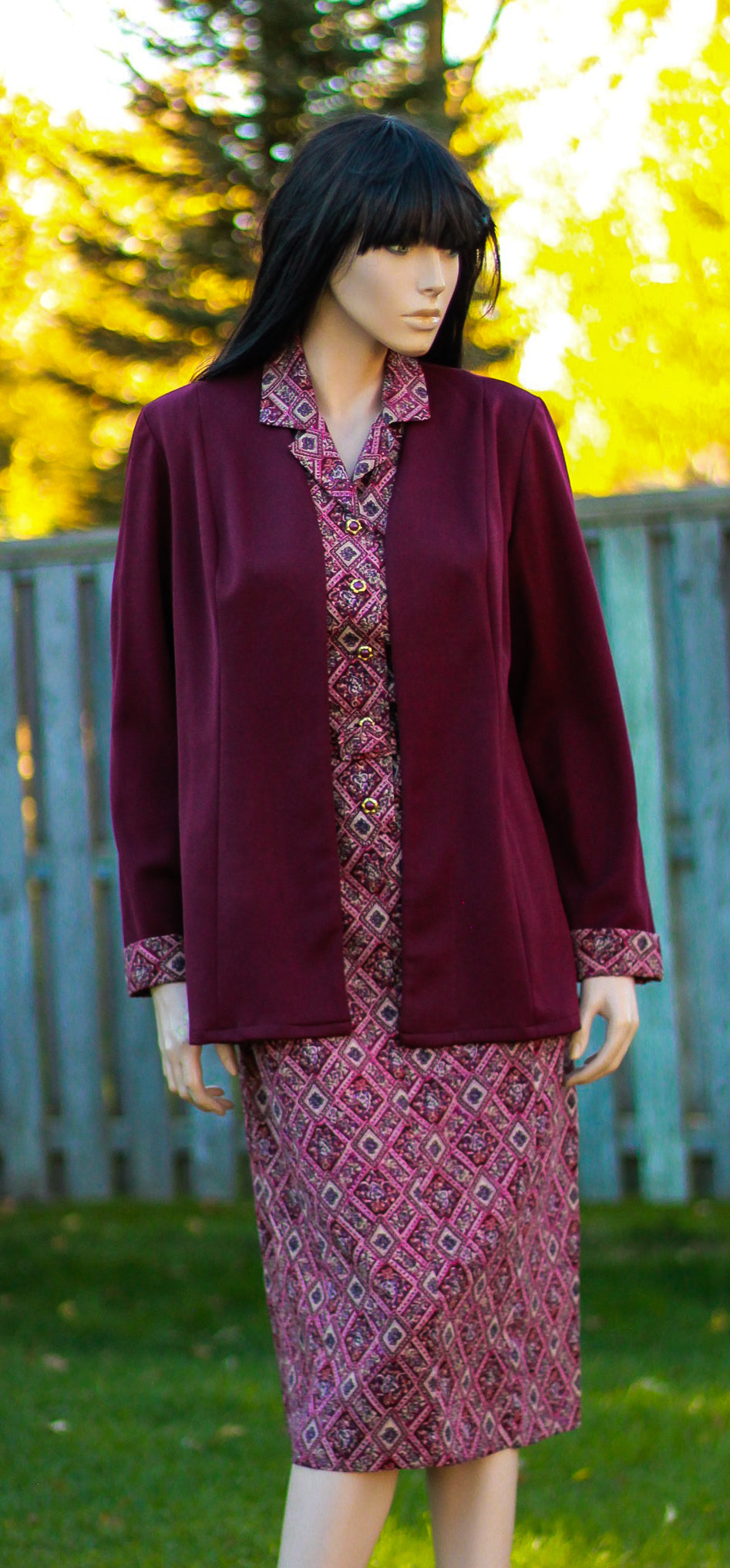 1970's Two-Piece Dress Set