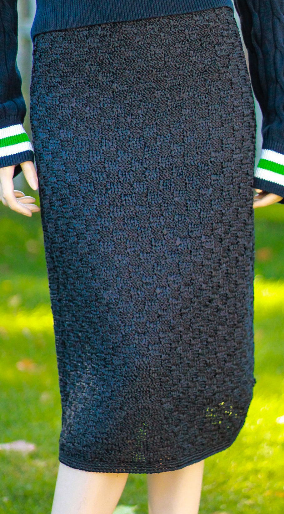 1960's Ribbon Knit Skirt