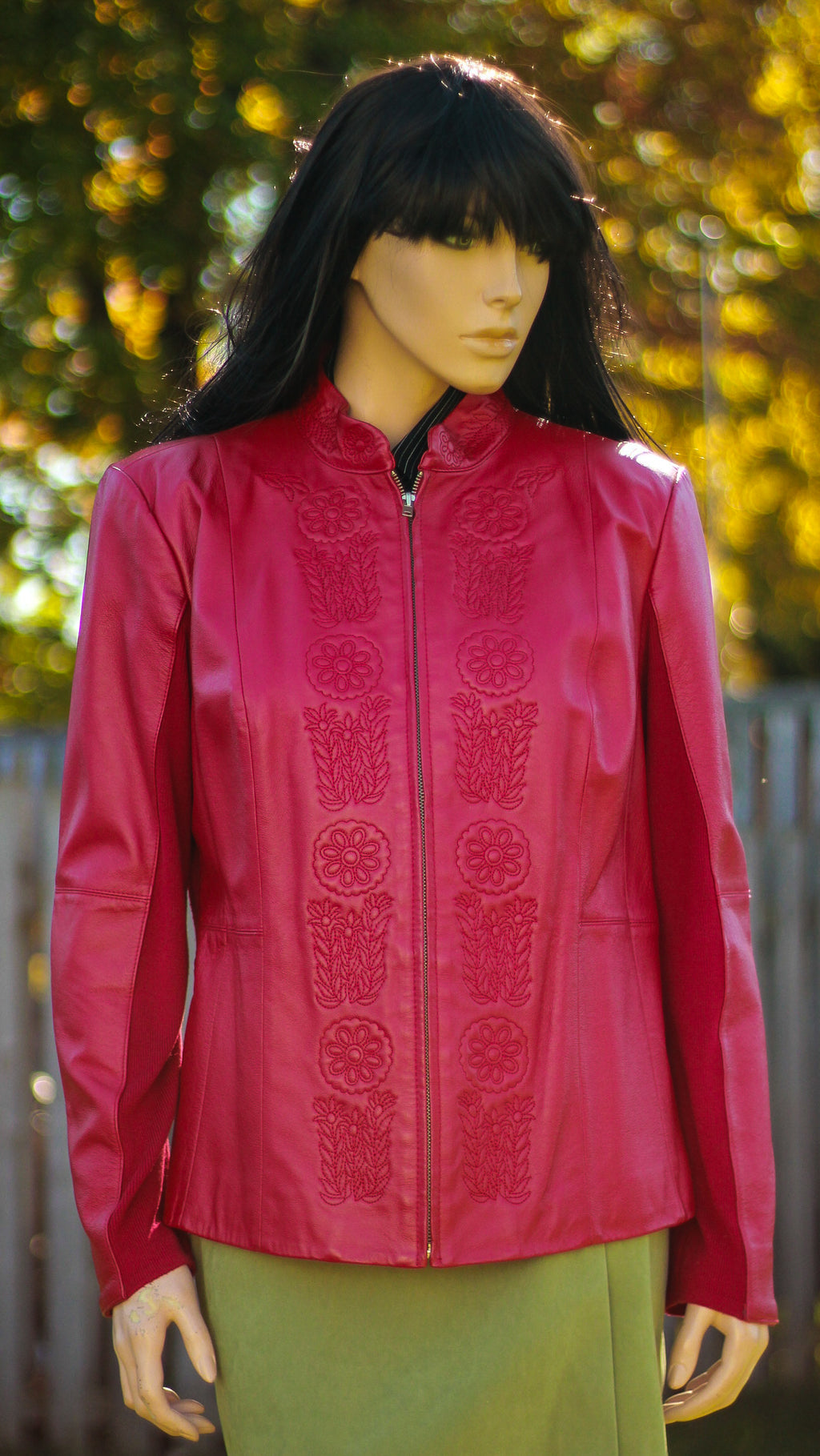 Y2K "Nygard Collection" Leather Jacket