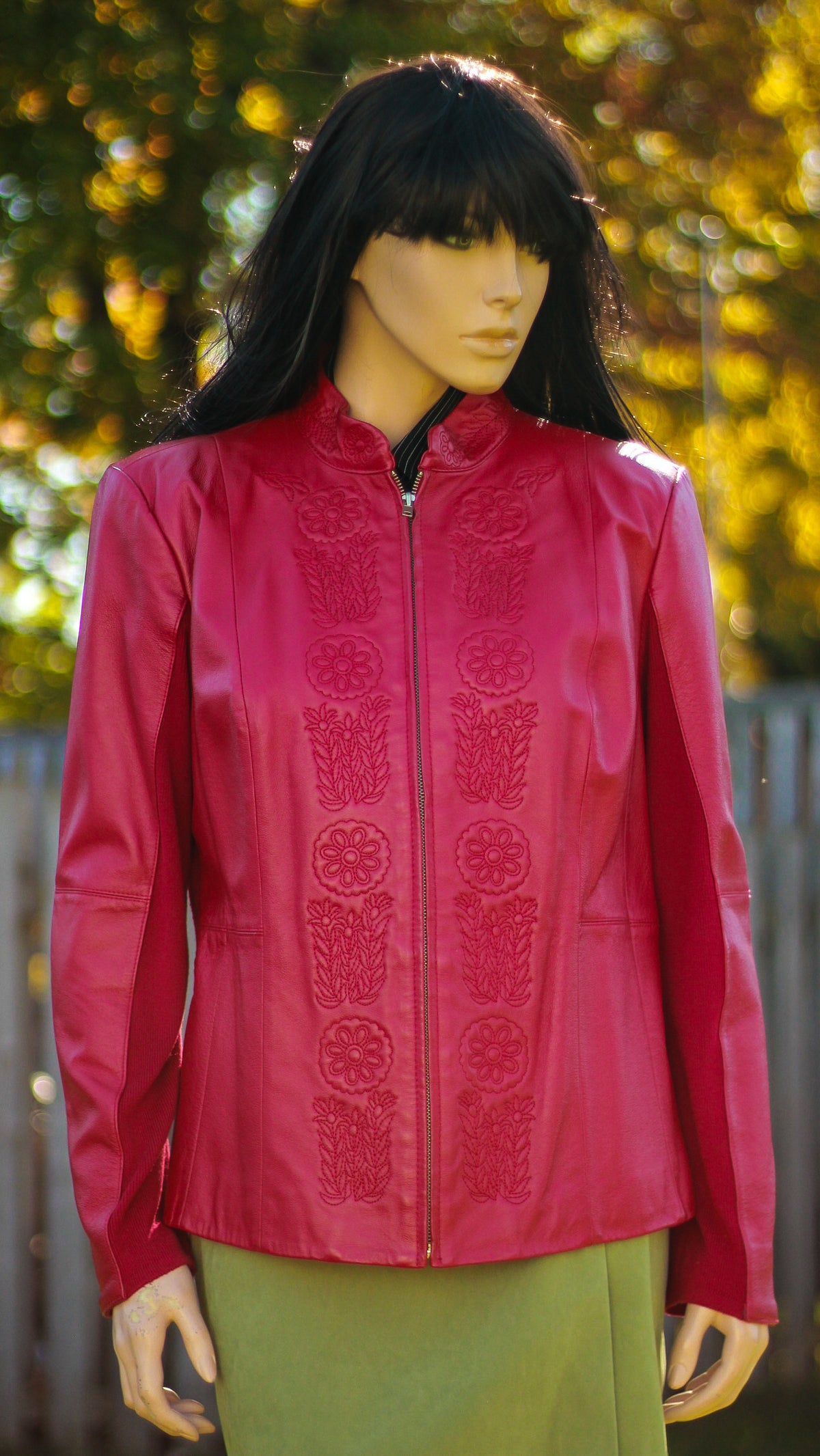 Y2K "Nygard Collection" Leather Jacket