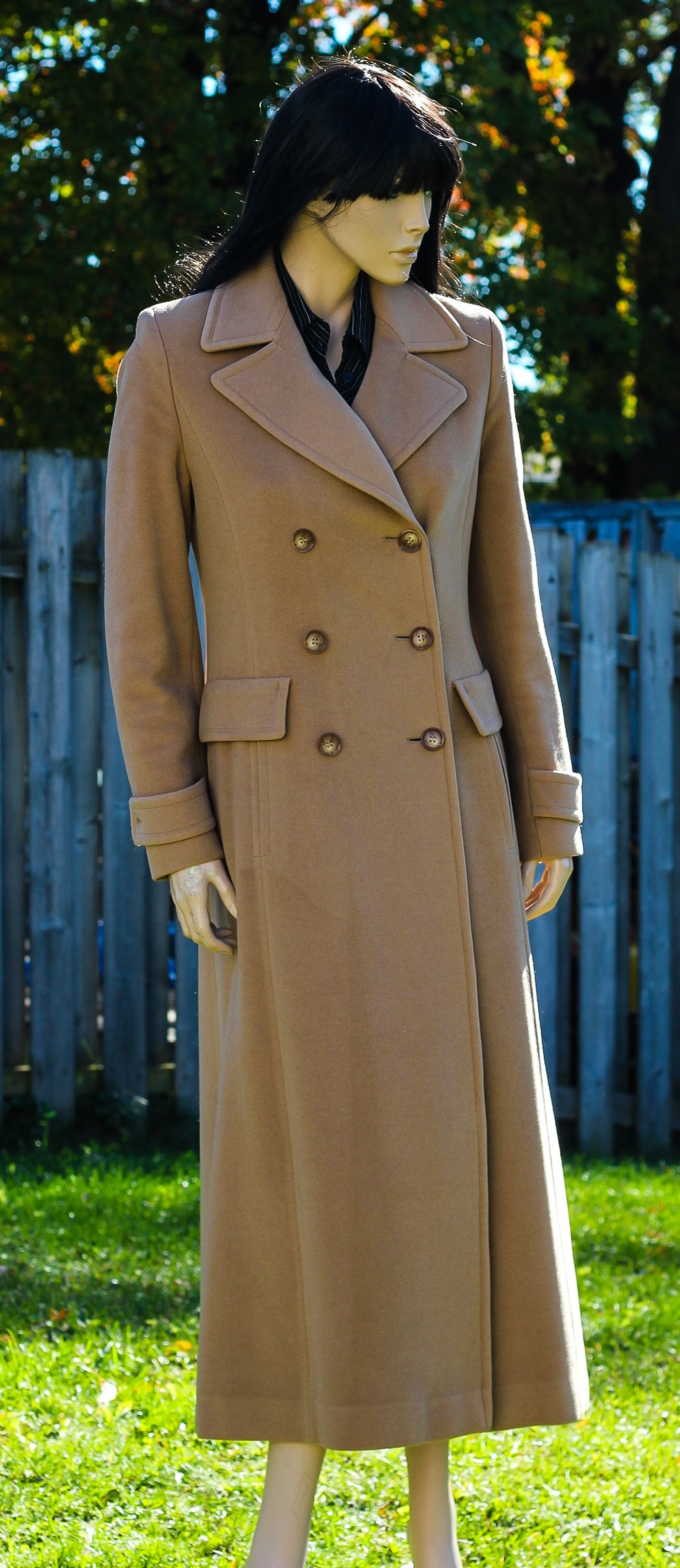 1990s Mallia Wool, Angora & Cashmere Coat