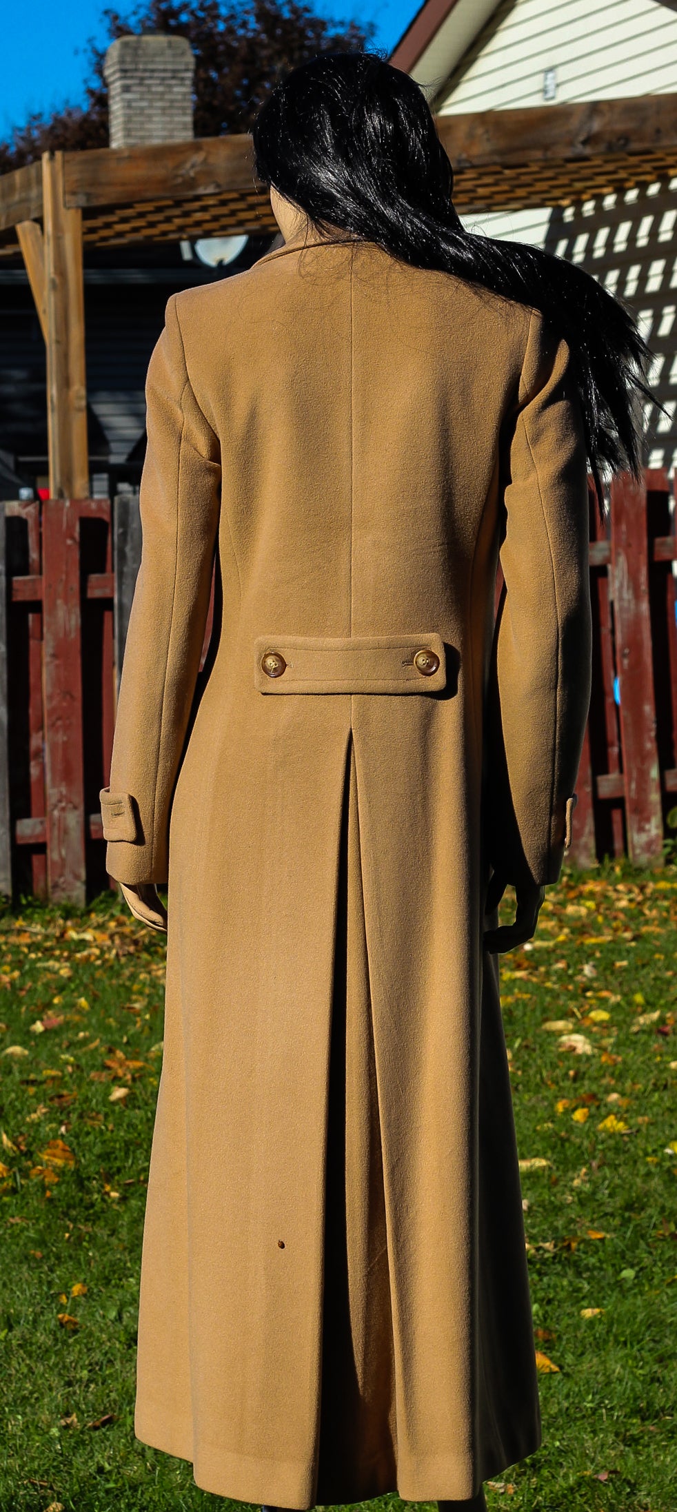 1990s Mallia Wool, Angora & Cashmere Coat