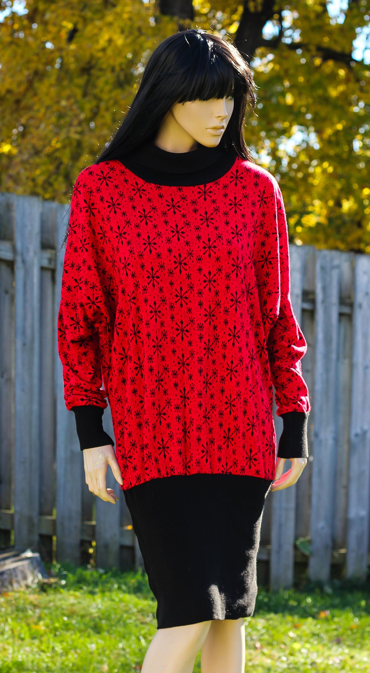 1980's Sweater Dress